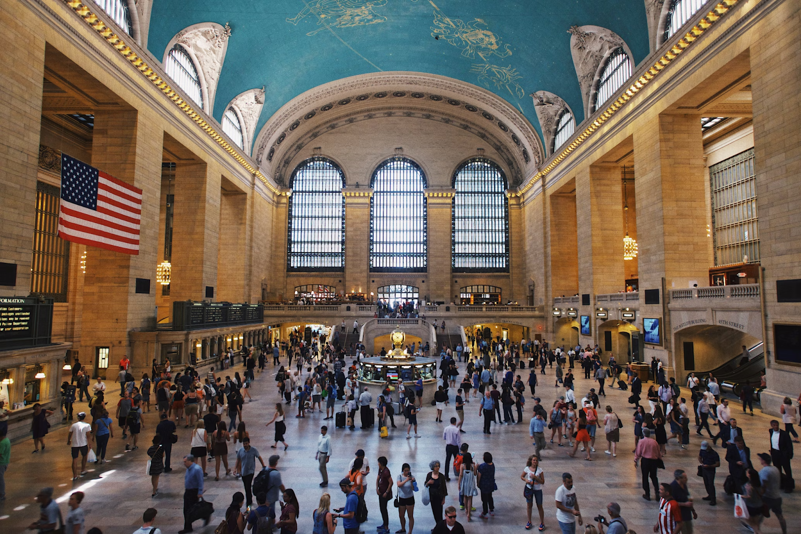 Grand Central Terminal before fire